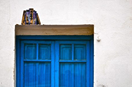 blue door libro
